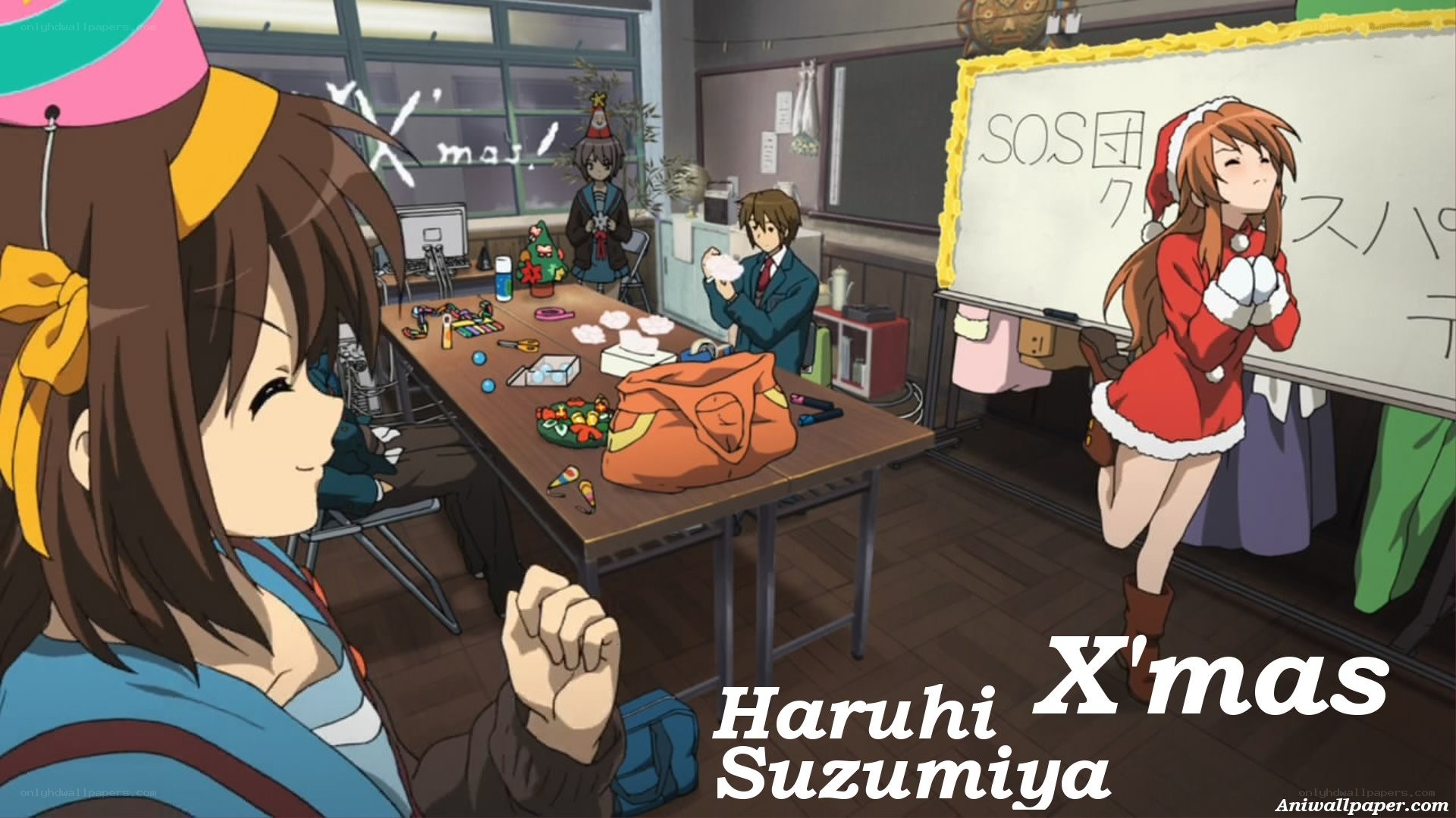 Haruhi Christmas scene