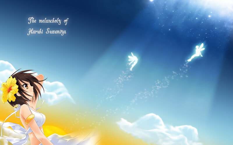 Haruhi's melancholy sky