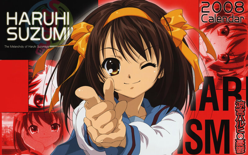 Haruhi Suzumiya 2008 Calendar