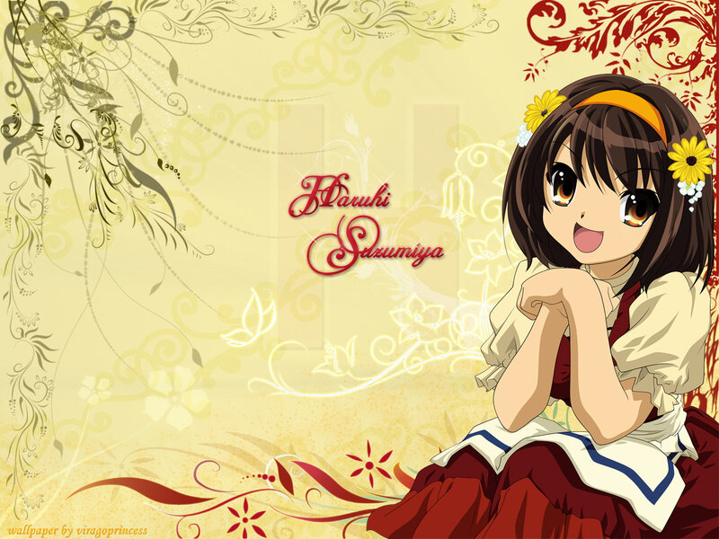 Haruhi Suzumiya anime wallpaper