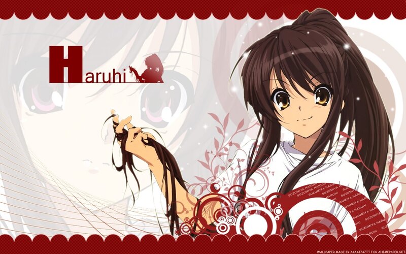 Haruhi Suzumiya anime wallpaper