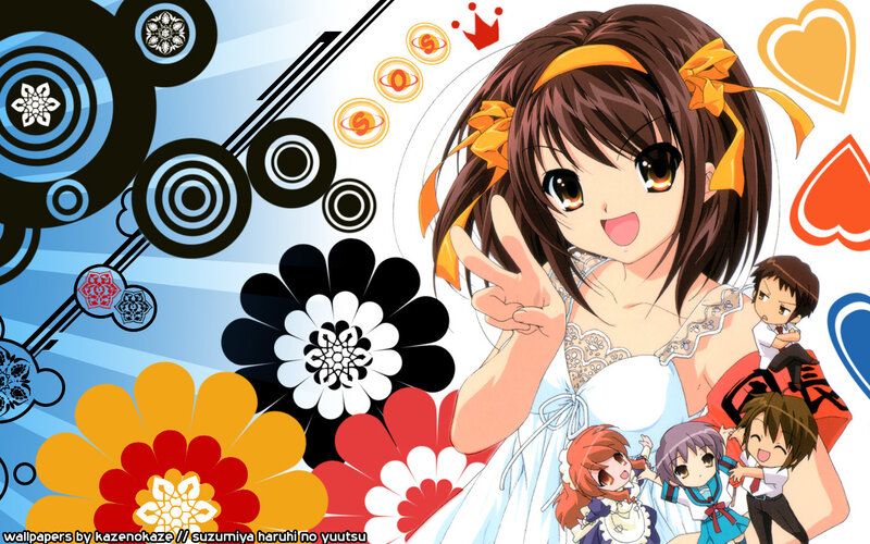 Haruhi Suzumiya anime wallpaper