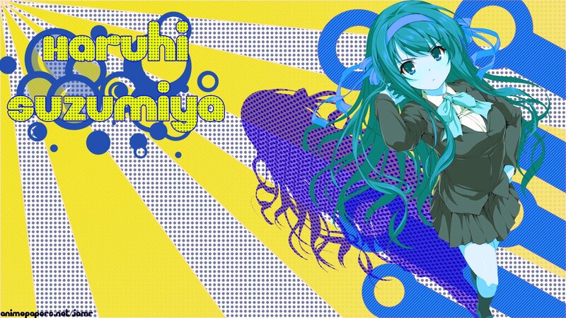Haruhi Suzumiya anime wallpaper