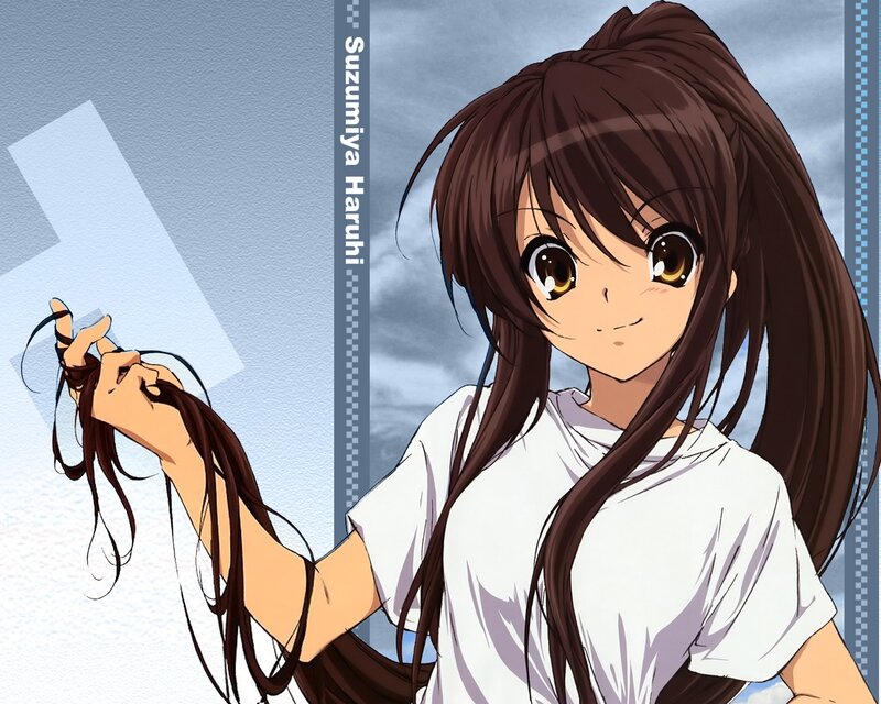 Haruhi Suzumiya character art