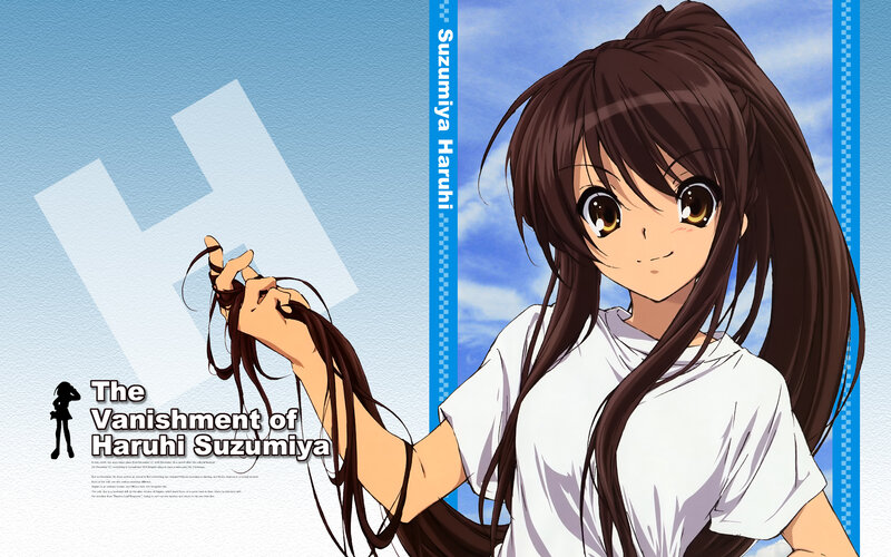Haruhi Suzumiya character art