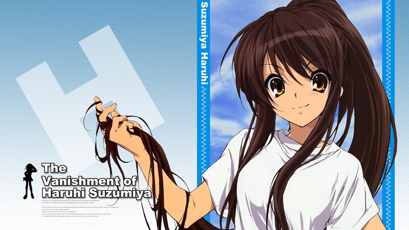 Haruhi Suzumiya character art