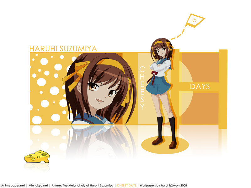 Haruhi Suzumiya character art
