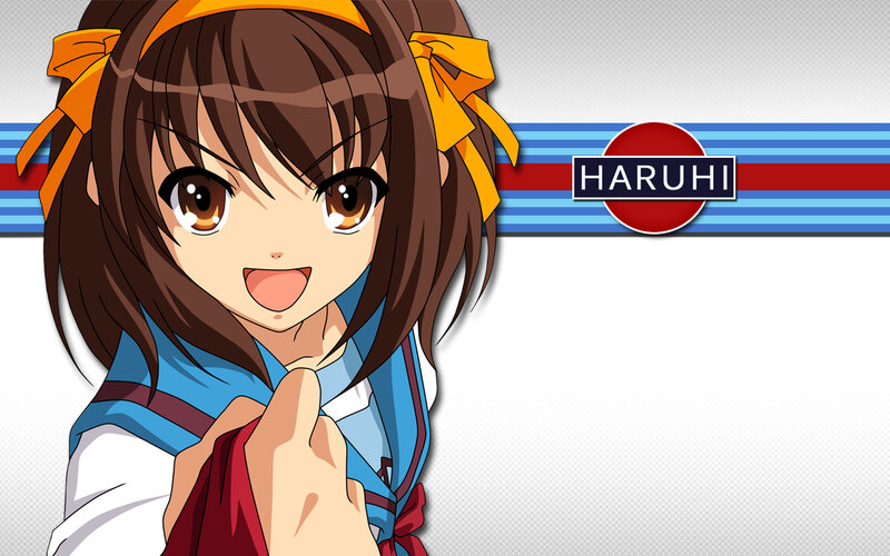 Haruhi Suzumiya character art