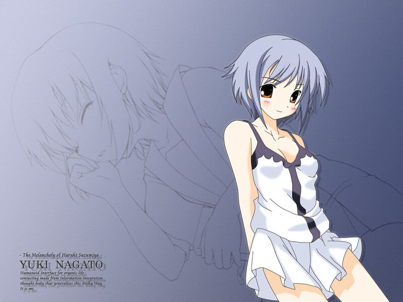 Haruhi Suzumiya character art