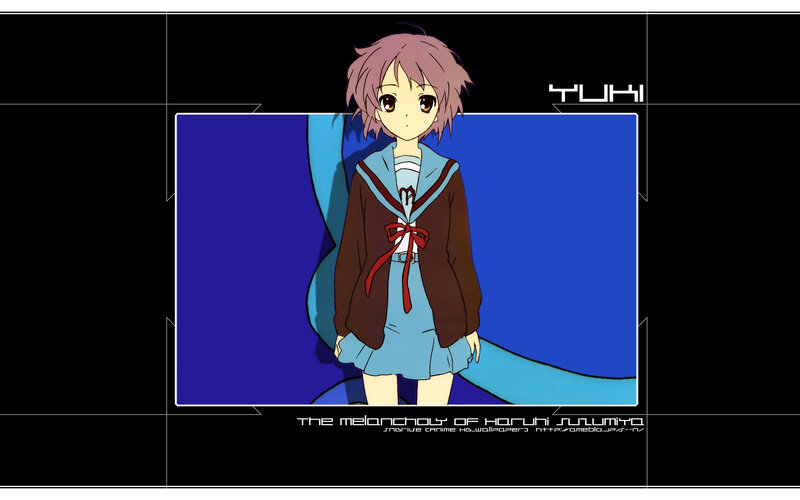Haruhi Suzumiya character art