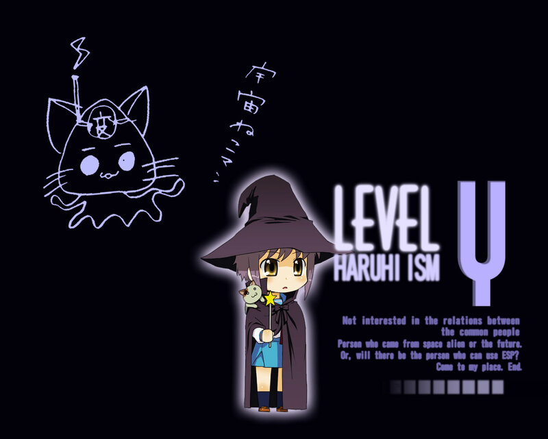 Haruhi Suzumiya character art