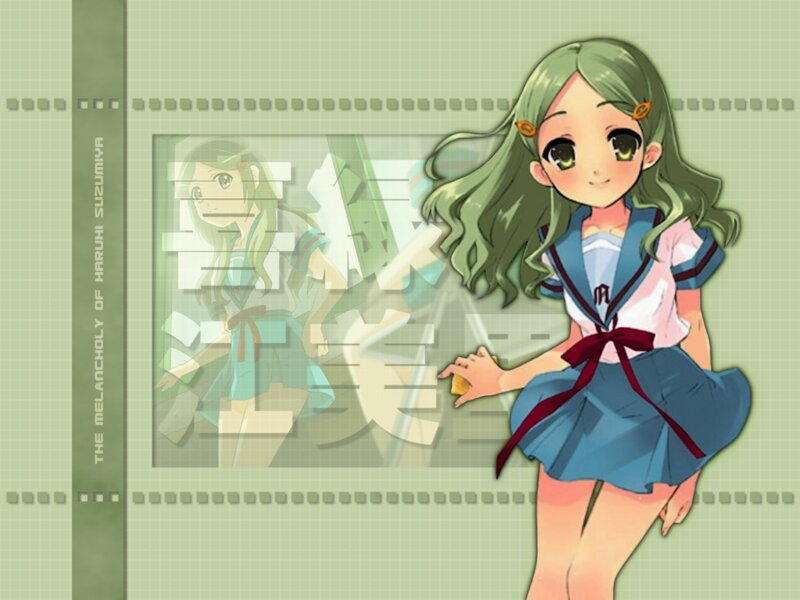 Haruhi Suzumiya character art