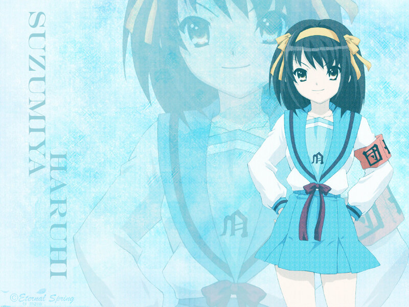 Haruhi Suzumiya character art