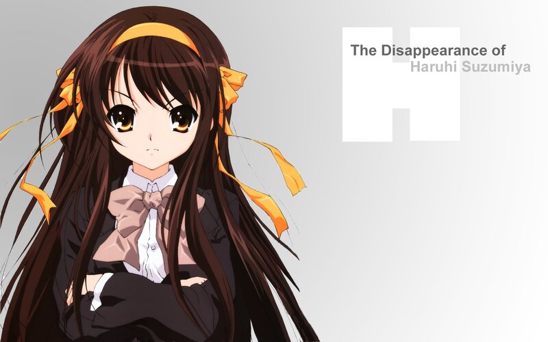 Haruhi Suzumiya character art