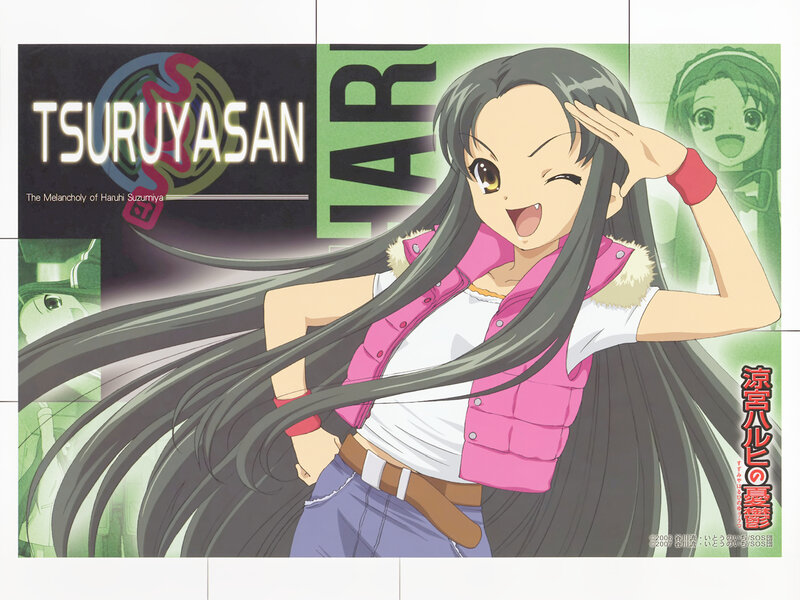 Haruhi Suzumiya character art