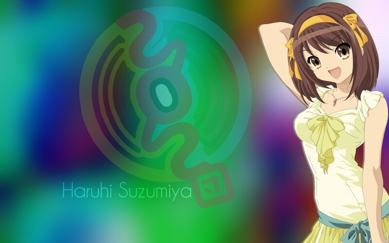 Haruhi Suzumiya character art