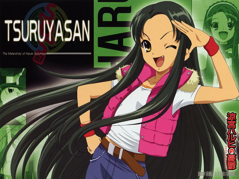 Haruhi Suzumiya character art