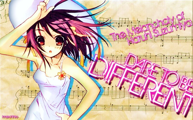 Haruhi Suzumiya character art