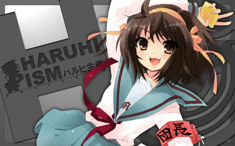 Haruhi Suzumiya character art