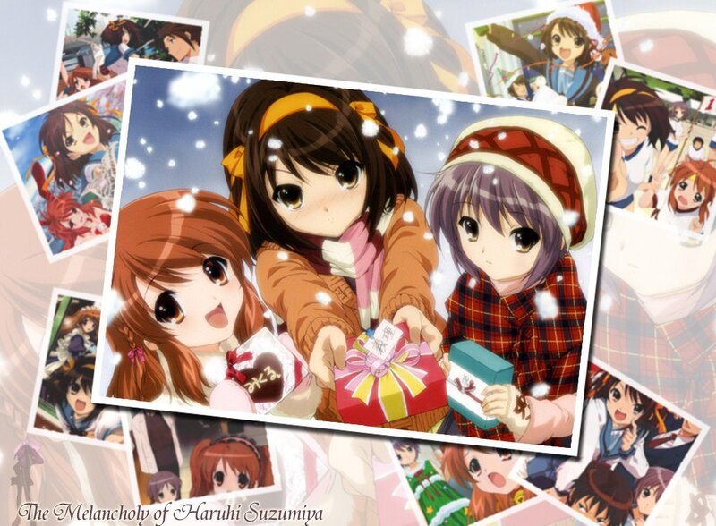 Haruhi Suzumiya Christmas scene