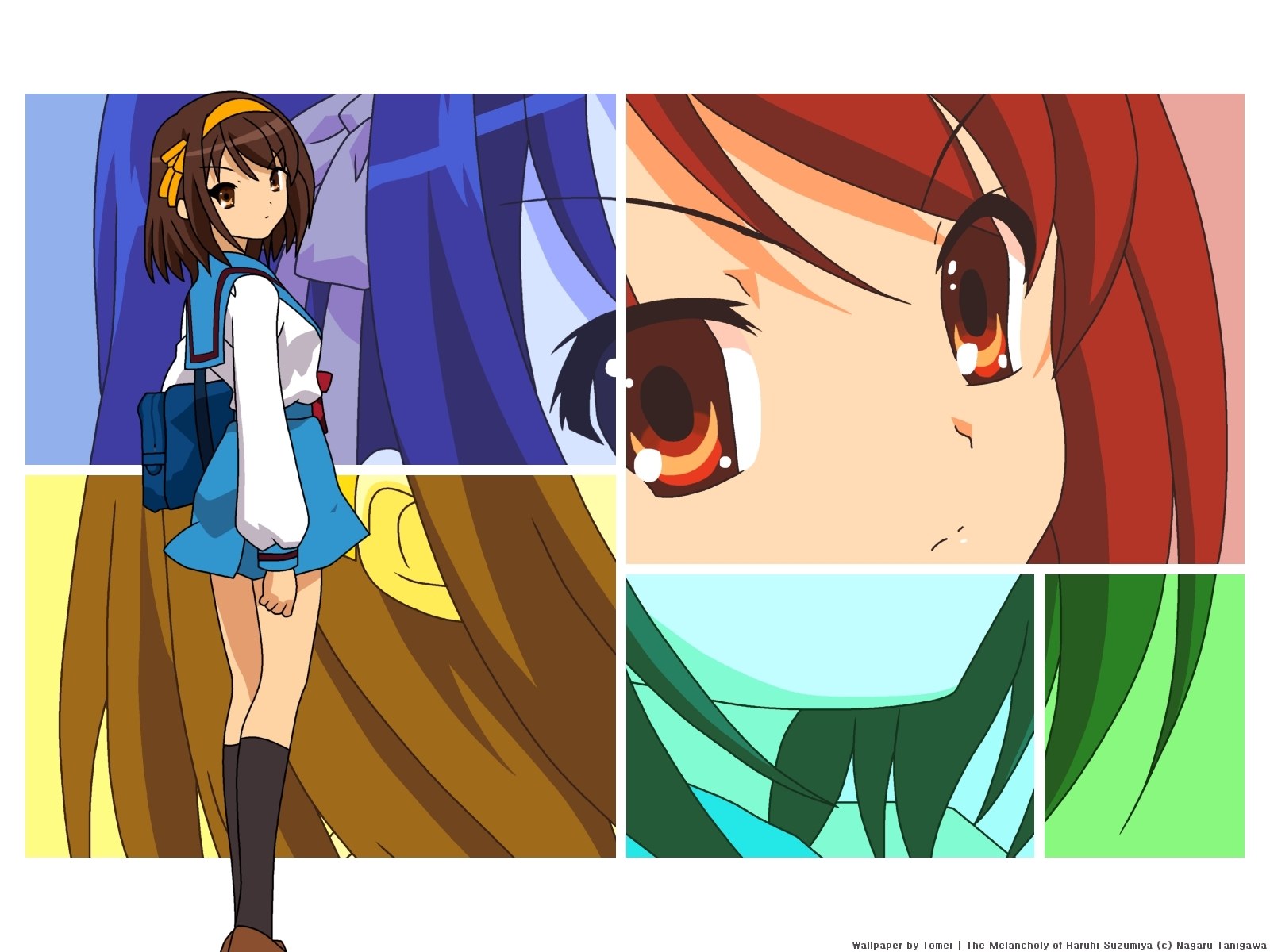 Haruhi Suzumiya collage