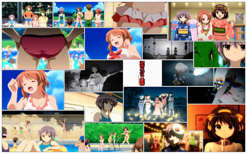 Haruhi Suzumiya collage