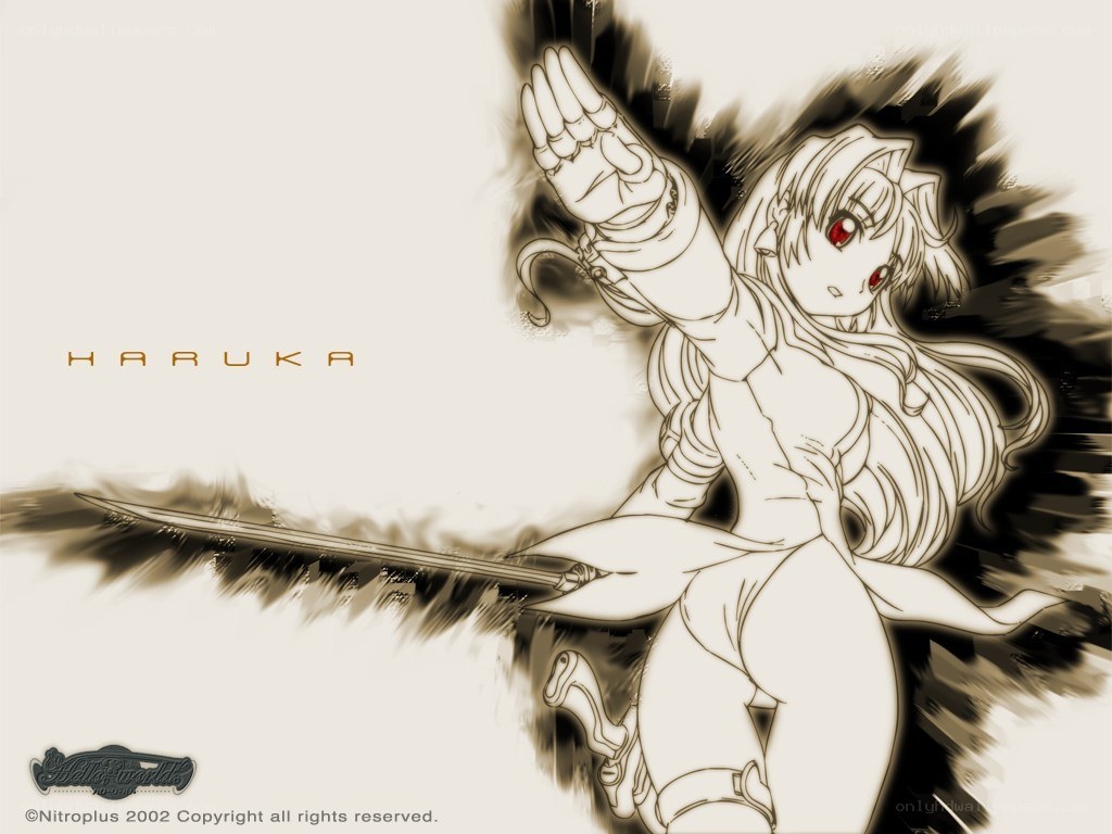 Haruka anime character art
