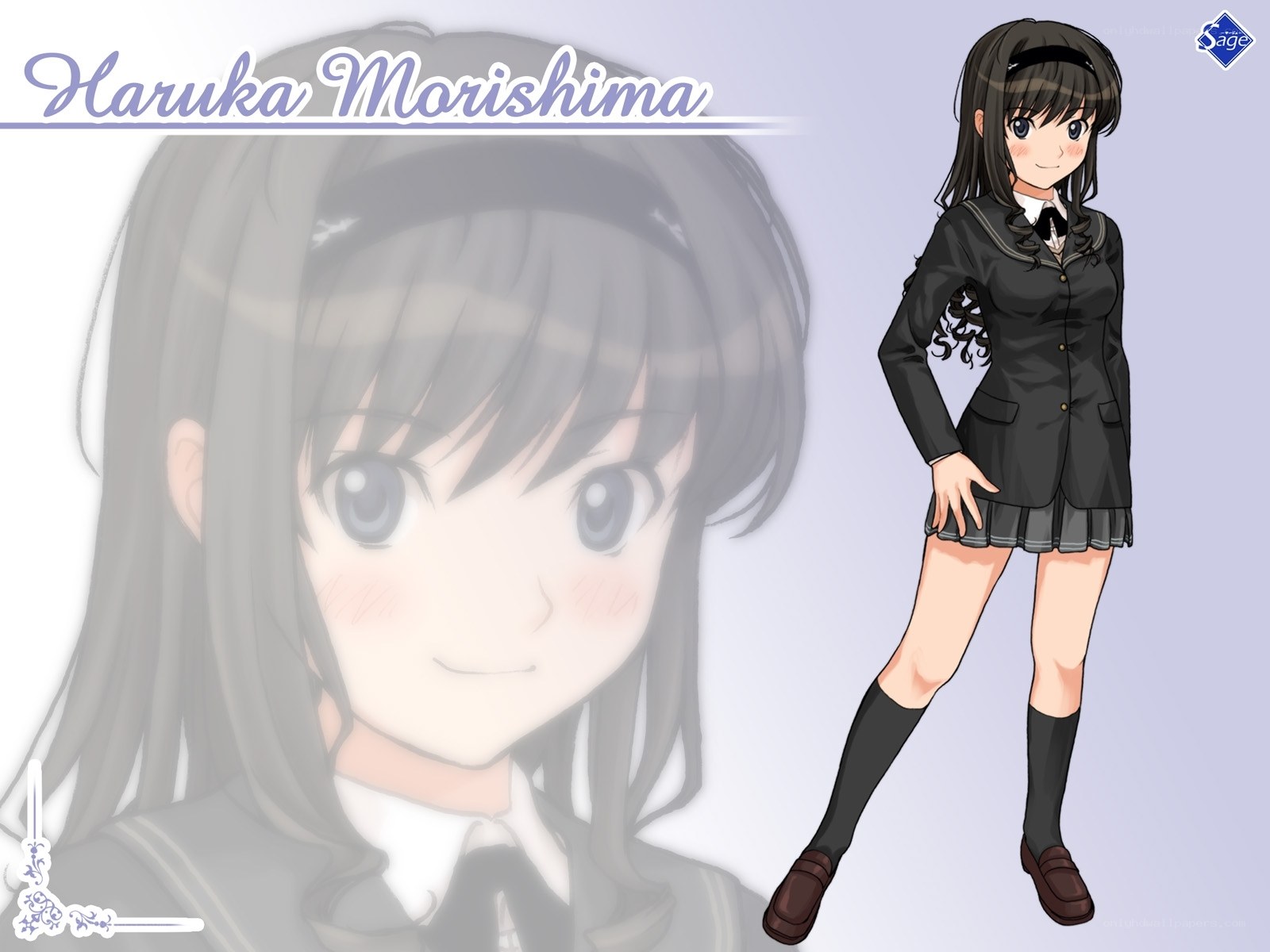 Haruka Morishima character art