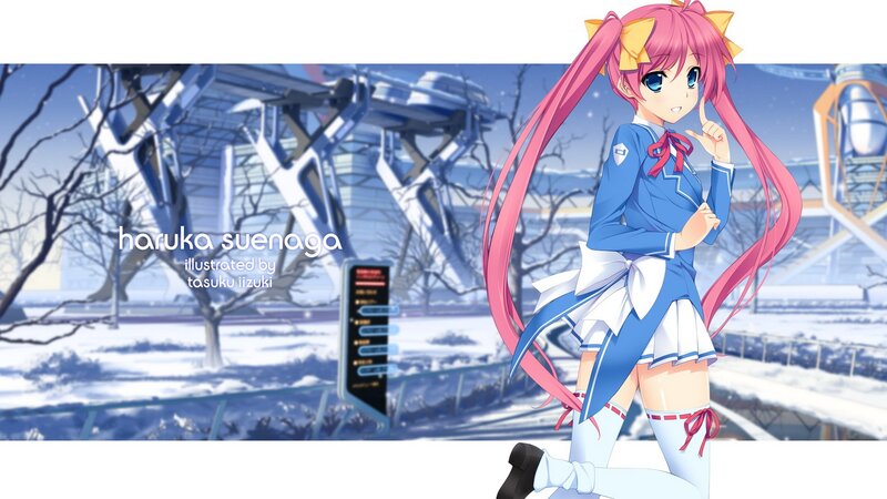 Haruka Suenaga in winter