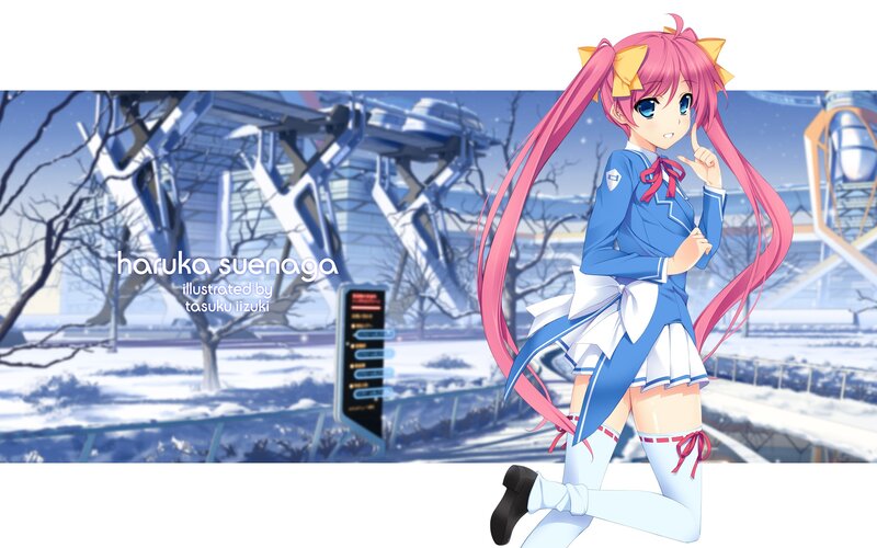 Haruka Suenaga in winter