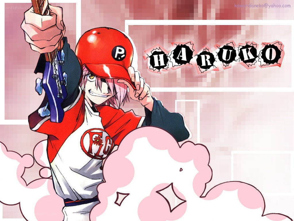 Haruko with guitar