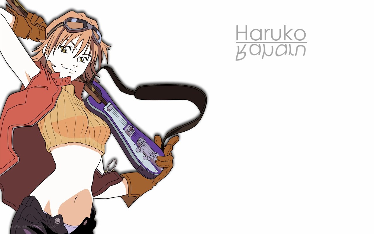 Haruko with guitar