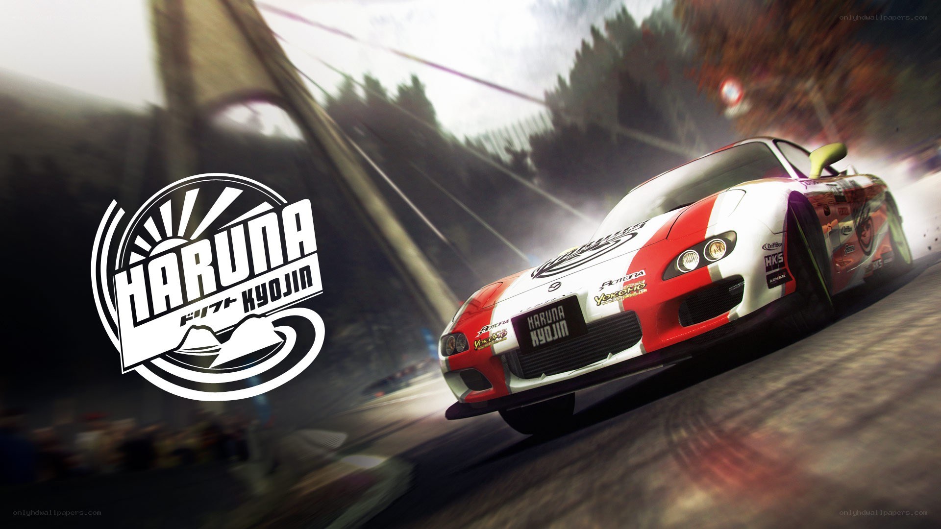 Haruna Kyojin racing car