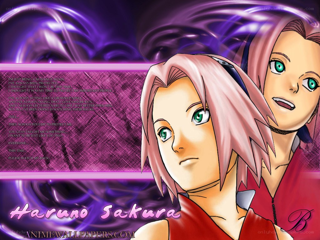 Haruno Sakura anime wallpaper