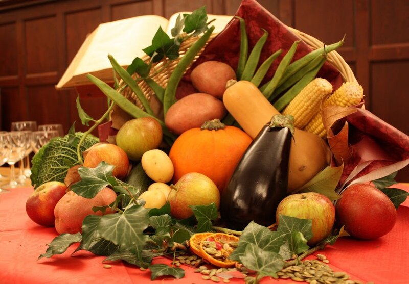 Harvest Bounty in Basket