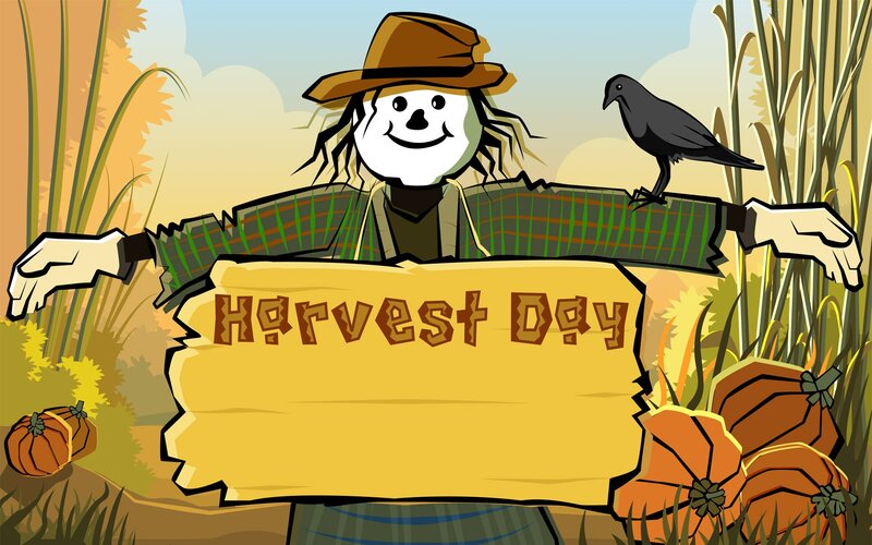 Harvest Day scarecrow