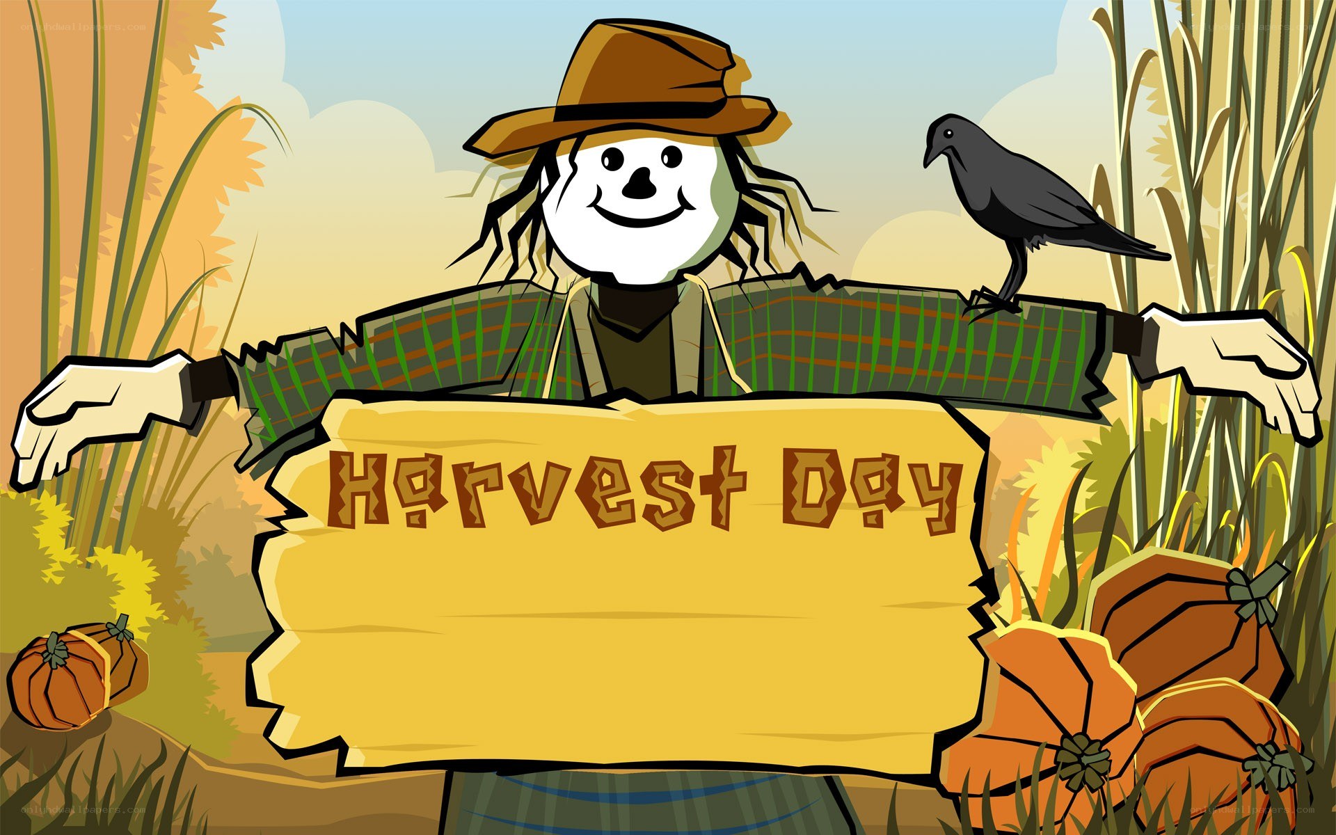 Harvest Day scarecrow