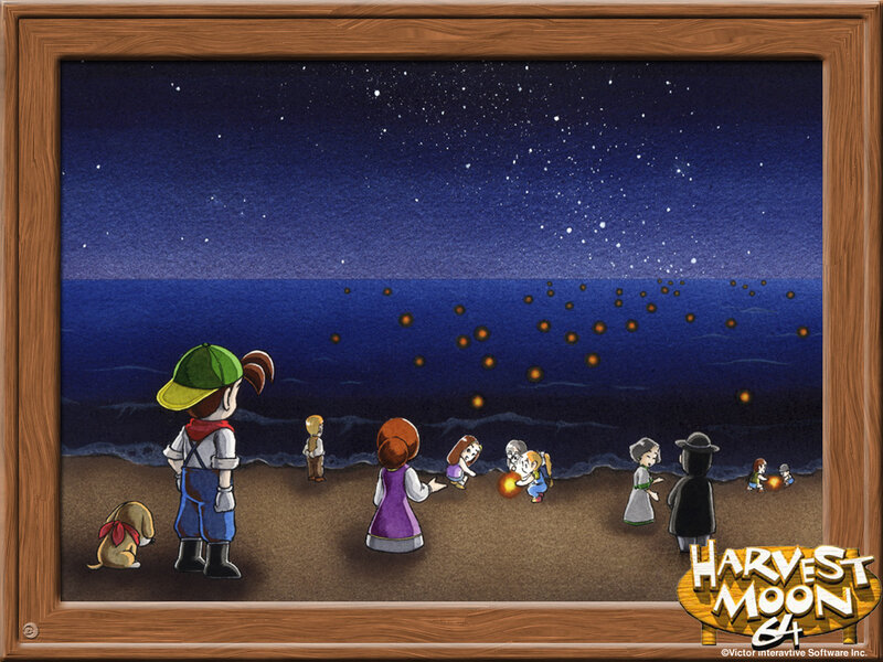 Harvest Moon: A Starry Night