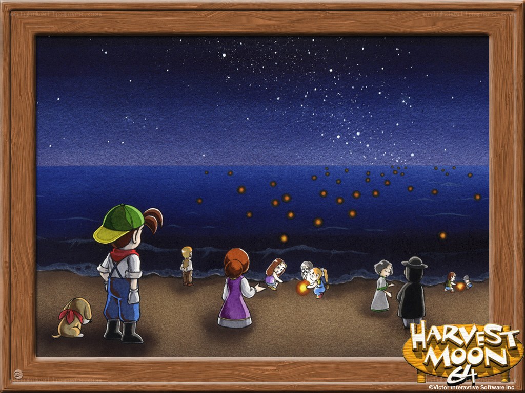 Harvest Moon: A Starry Night