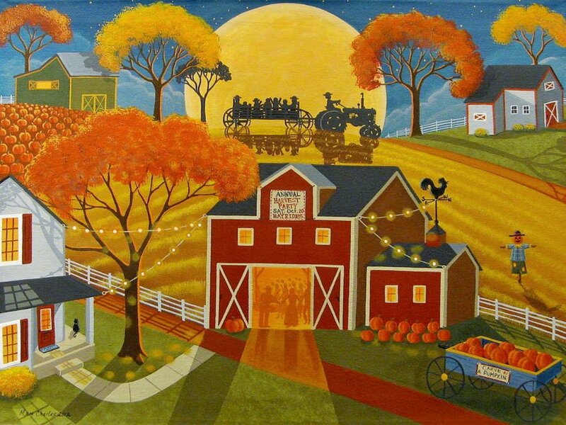Harvest Party at Farm