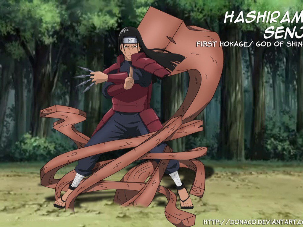Hashirama Senju in forest