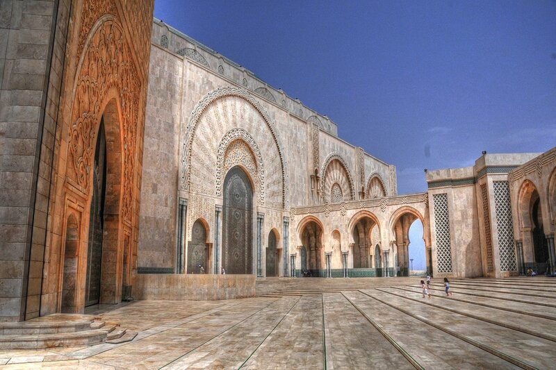 Hassan II Mosque — Beige