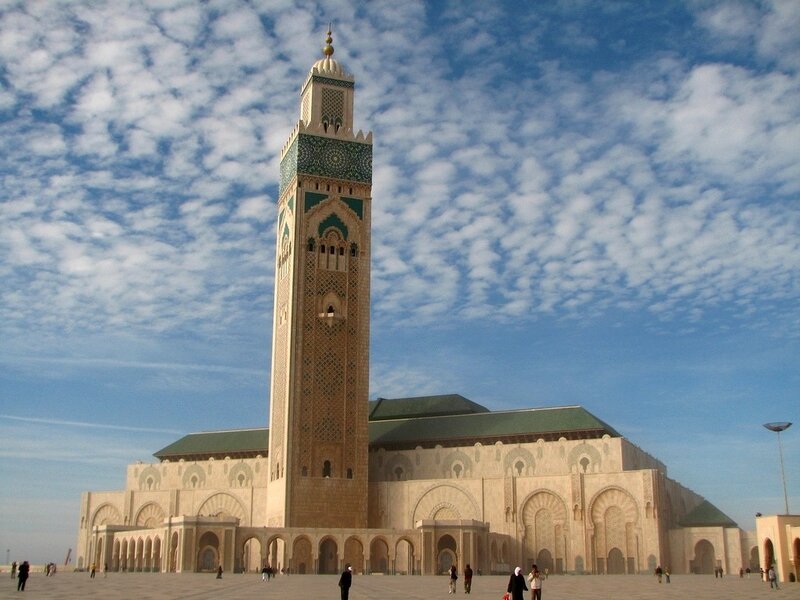 Hassan II Mosque in Casablanca