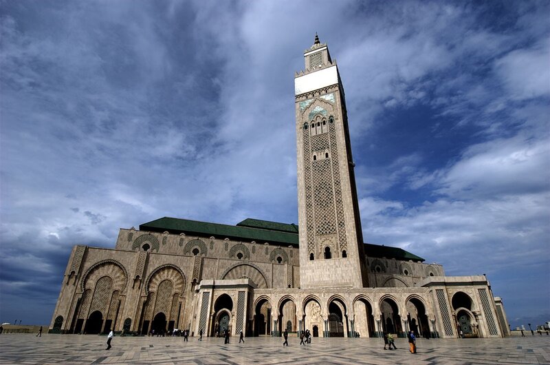 Hassan II Mosque in Casablanca