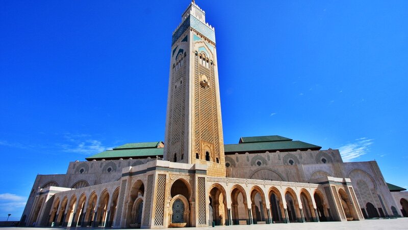 Hassan II Mosque in Casablanca