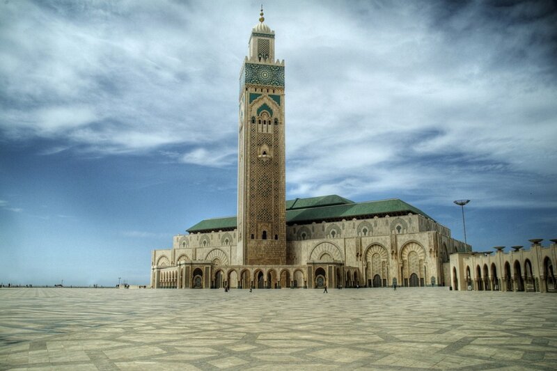 Hassan II Mosque in Casablanca