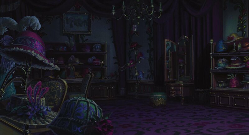 Hat Shop Interior — Purple