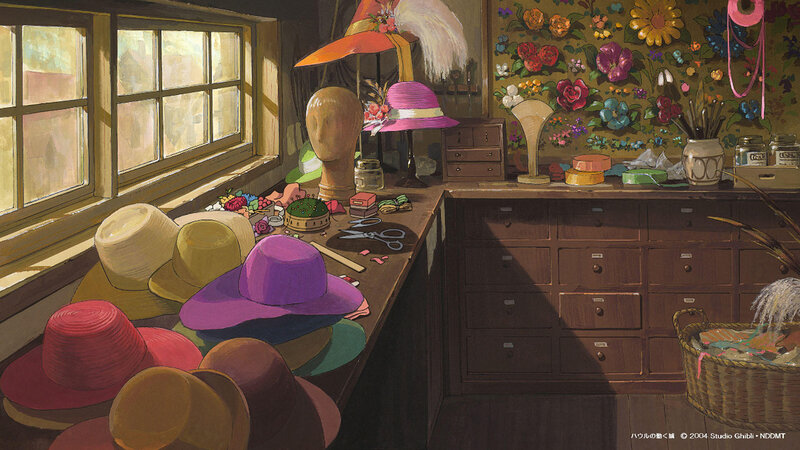 Hat Workshop Interior