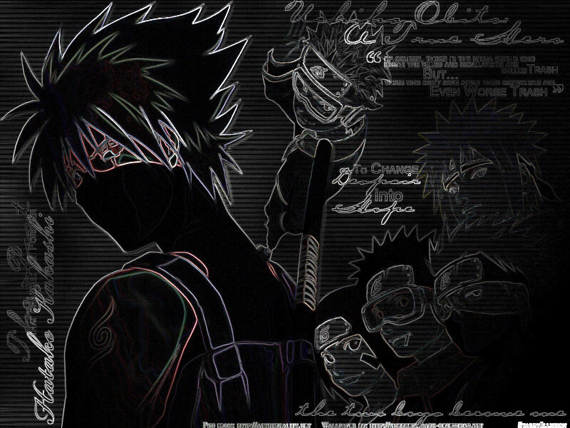 Hatake Kakashi anime art