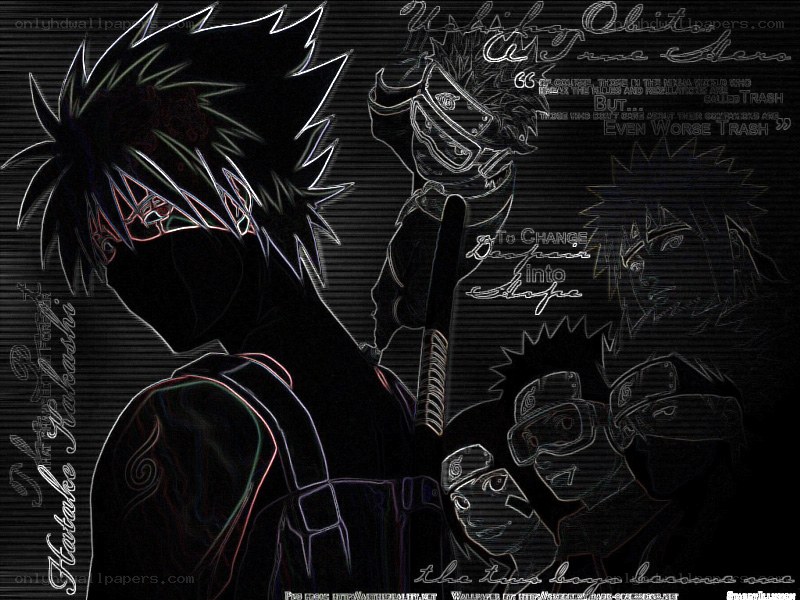 Hatake Kakashi anime art